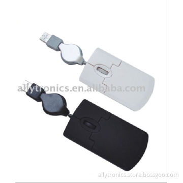 Mini Mouse, 3D Flat Optical Mouse with large space for customized logo